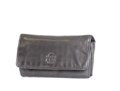 [BEAR-CL9918-NOIR] Portefeuille 'Noor' Noir - Cuir - Bear Design