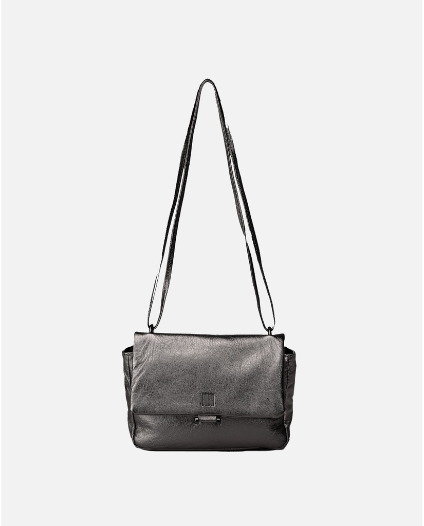 [BIBA-ELI1L-ANTRACITA] Sac à Main anthracite 'Elisabeth' - Biba