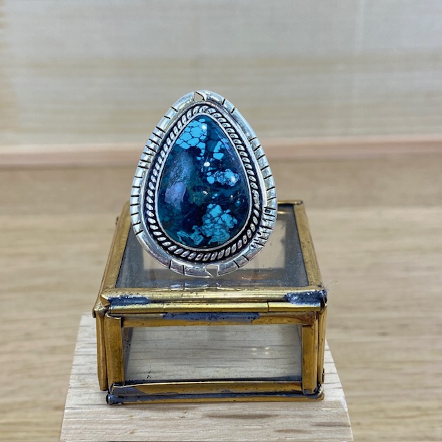 [BAAR-2486] Bague - Argent 925 & Turquoise [2486]