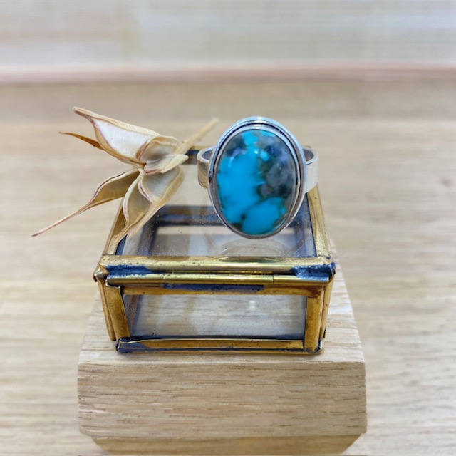 [BAAR-2500] Bague - Argent 925 & Turquoise [2500]