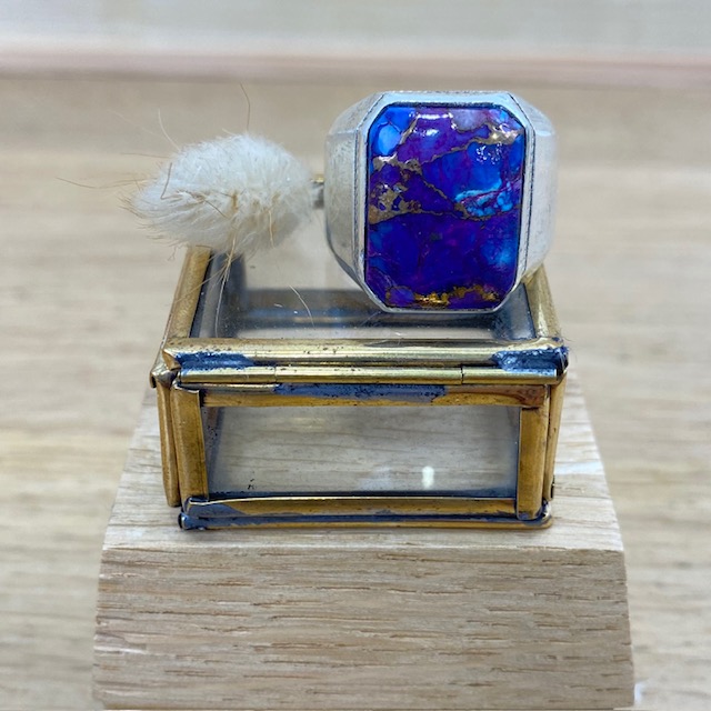 [BAAR-2526] Bague - Argent 925 & Turquoise [2526]