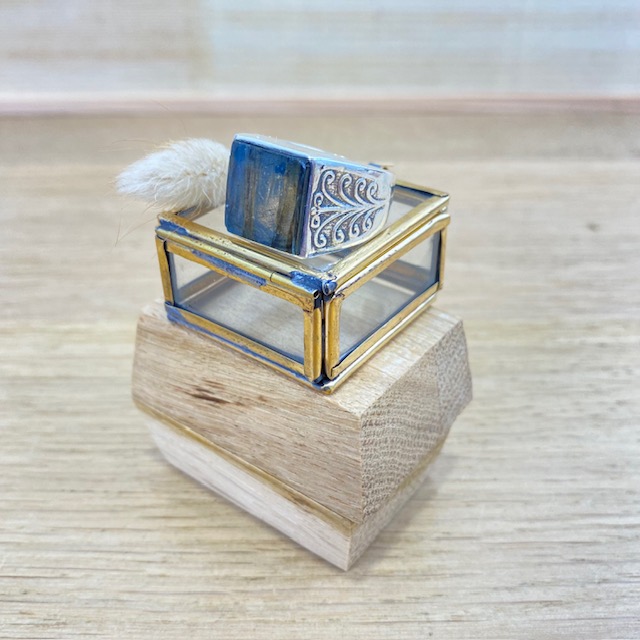 [BAAR-2557] Bague - Argent 925 & Labradorite [2557]
