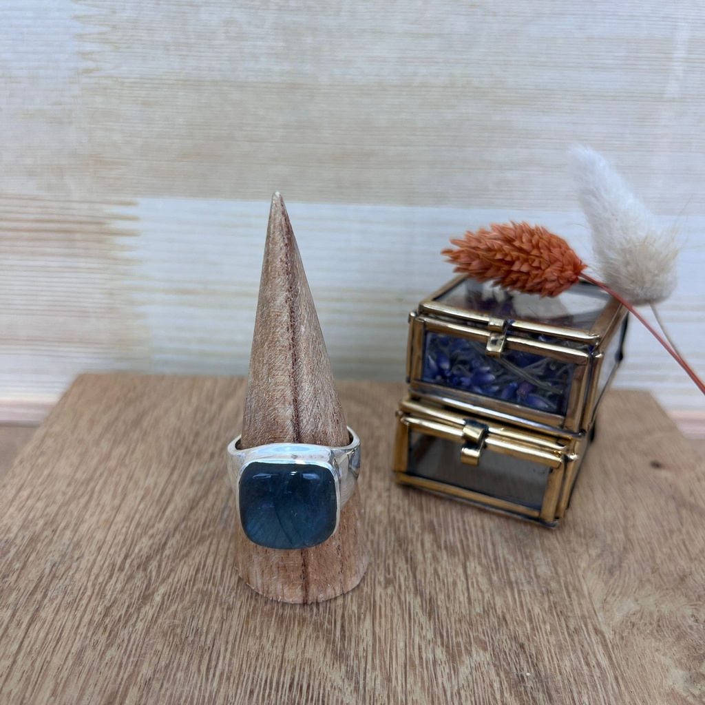 [BAAR-2586-63] Bague - Argent 925 & Labradorite [2586]
