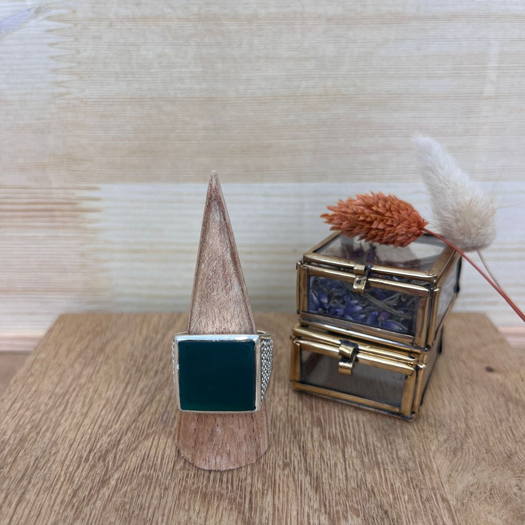 [BAAR-2587-62] Bague - Argent 925 & Pierre Naturelle [2587]