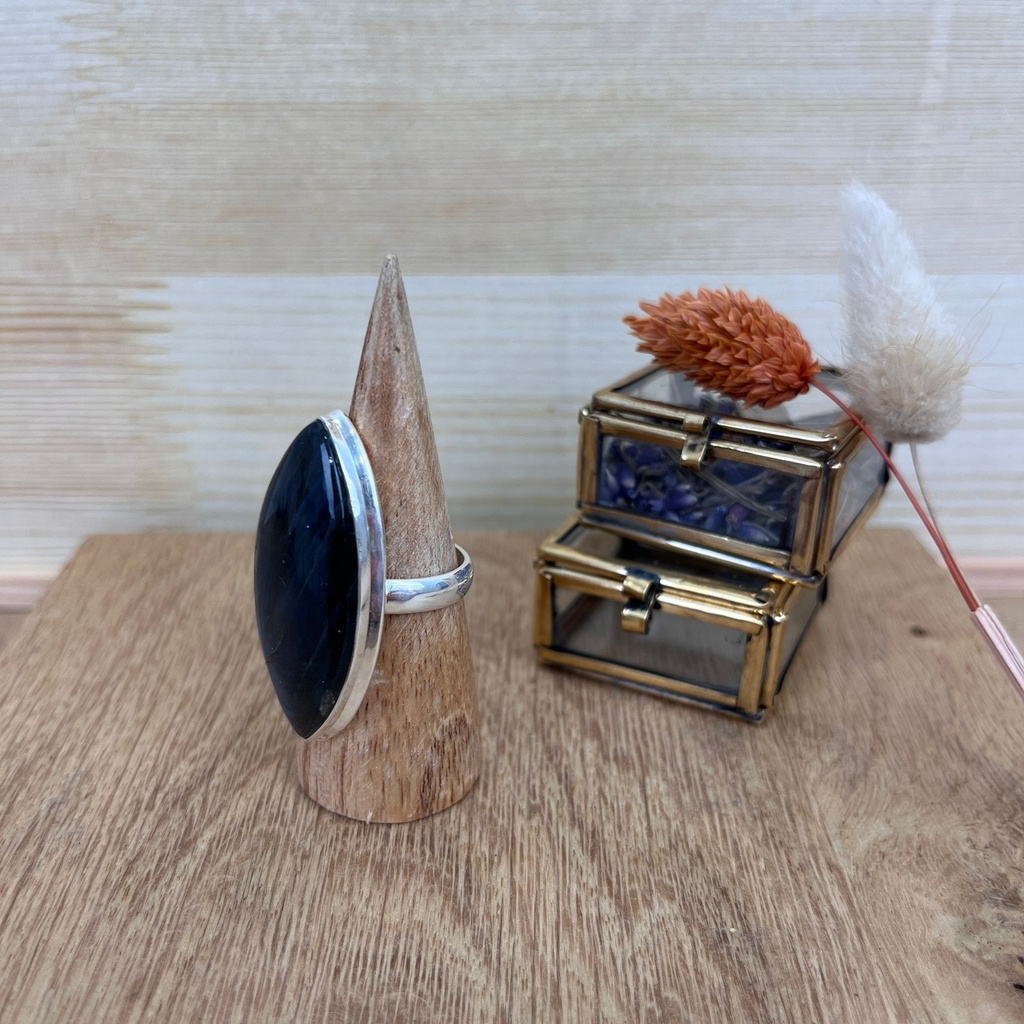 [BAAR-2600-57] Bague - Argent 925 & Labradorite [2600]