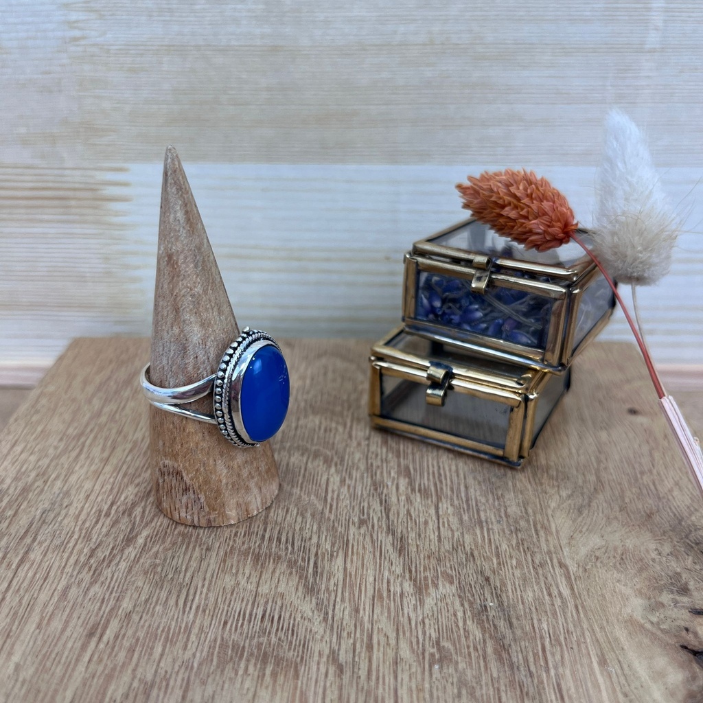 [BAAR-2605-61] Bague - Argent 925 & Pierre Naturelle [2605]