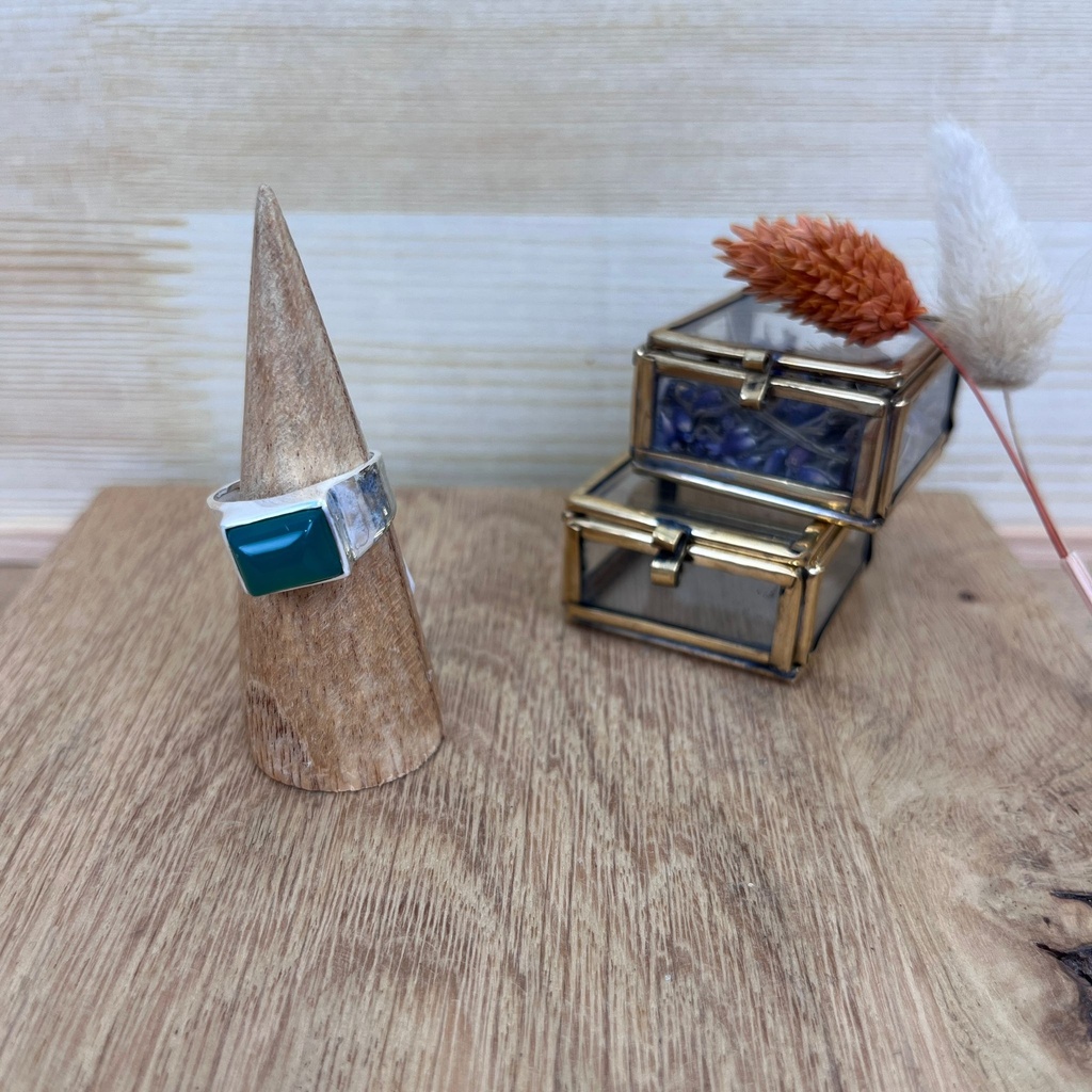 [BAAR-2610-56] Bague - Argent 925 & Pierre Naturelle [2610]