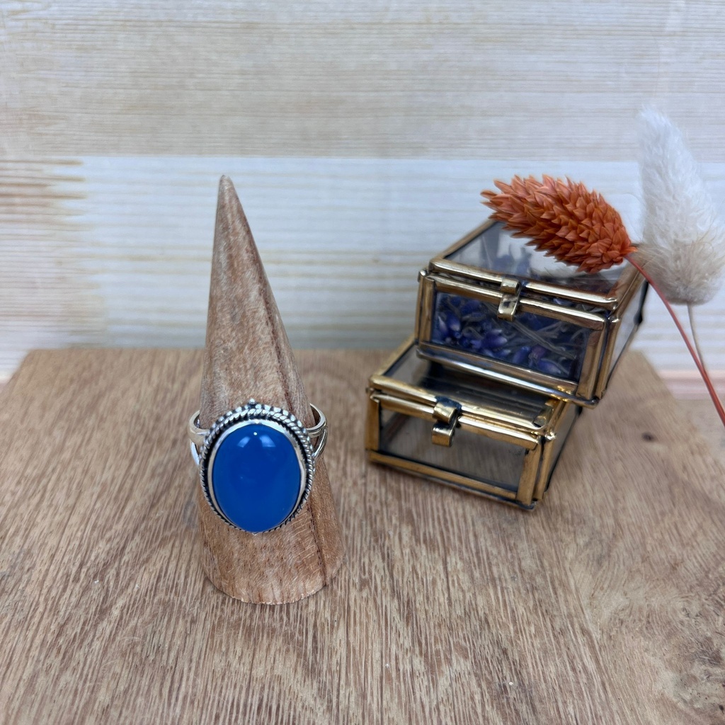 [BAAR-2611-61] Bague - Argent 925 & Pierre Naturelle [2611]