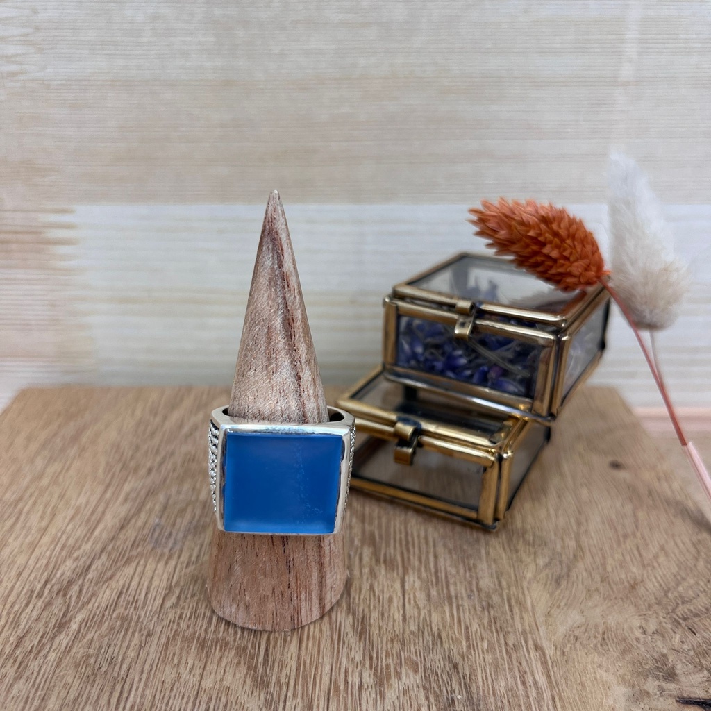 [BAAR-2621-60] Bague - Argent 925 & Pierre Naturelle [2621]