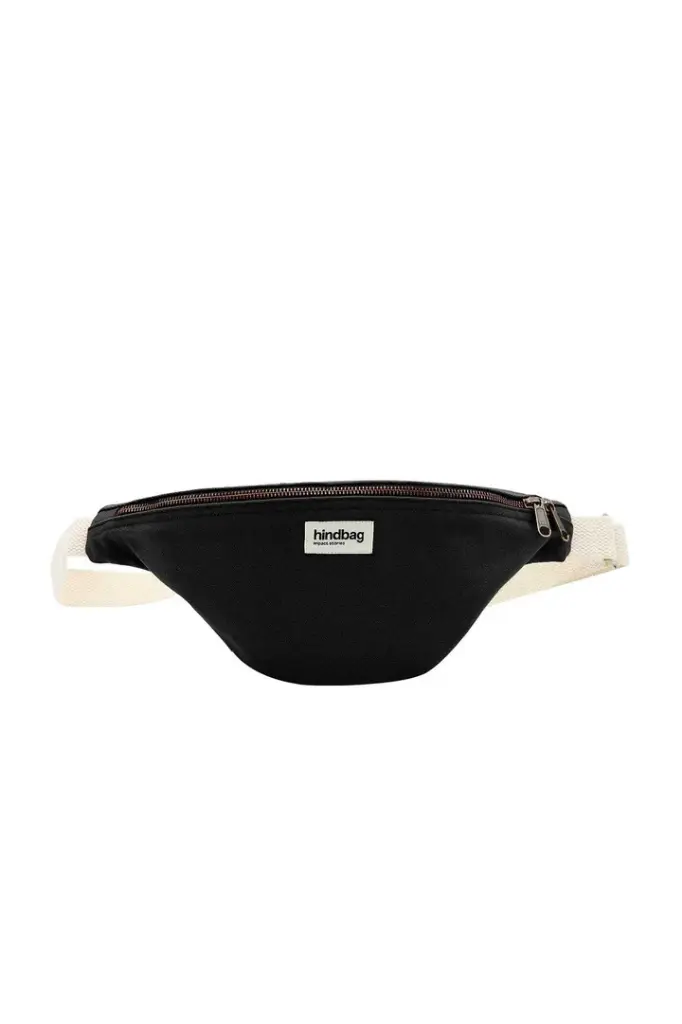 [HIND-7HINDOLI_N] Sac banane 'Olivia' Noir - Hindbag