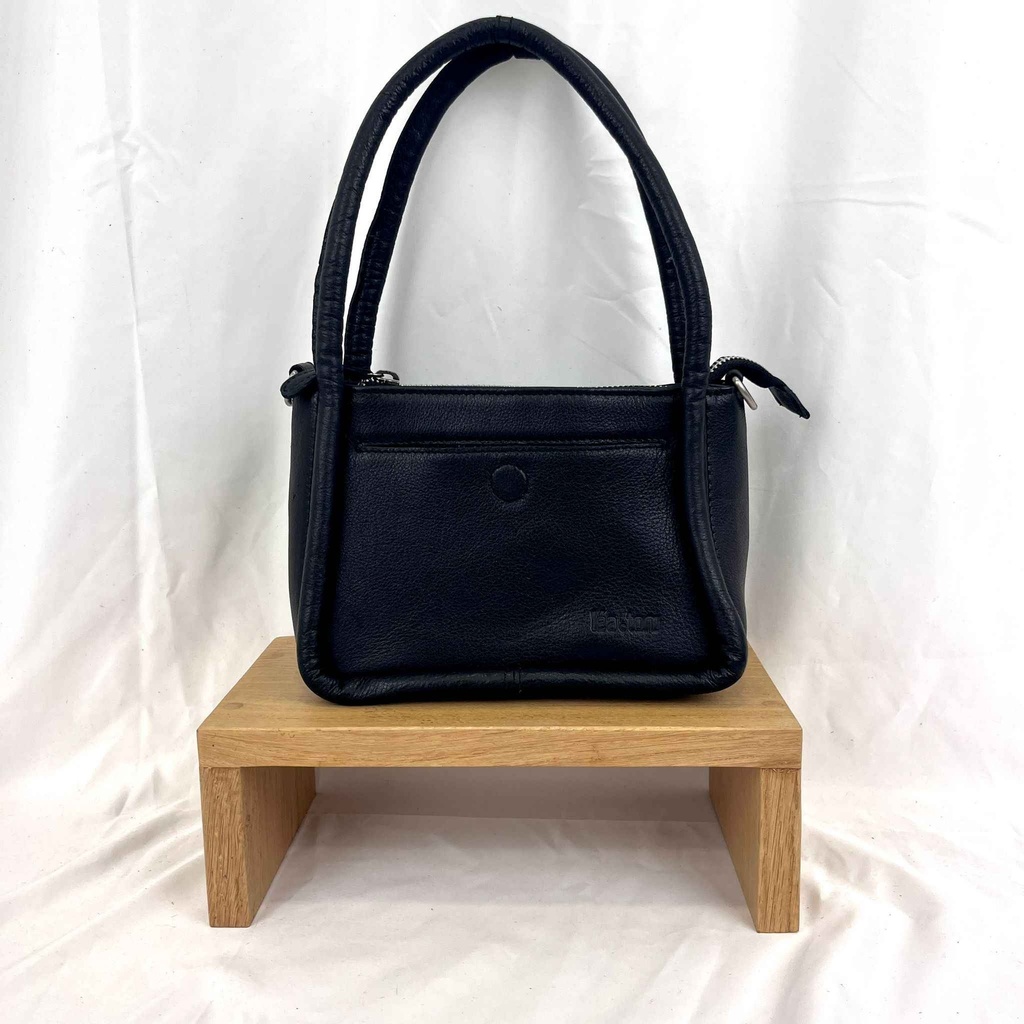 [LEA-EUGENIE-BPF-NOIR] Sac à main 'Eugenie' Noir - Léa Toni