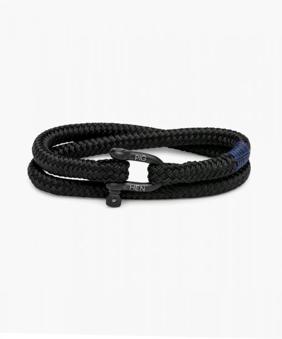 [PIG-P10-NOS-290000-S] Bracelet Salty Steve Black | Black - S  