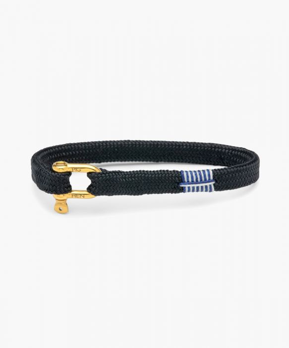 [PIG-P19-SS21-363000-S] Bracelet Vicious Vik Navy | Gold - S  