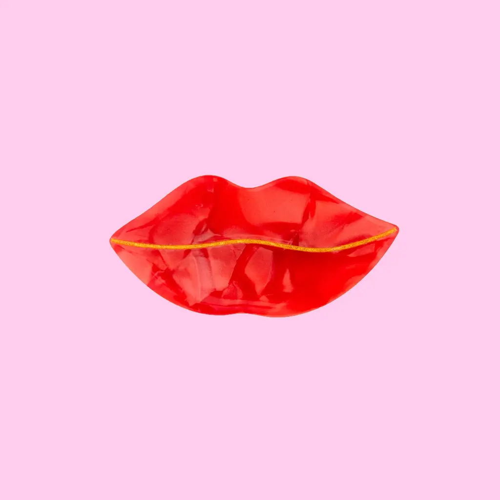 [COU-BARRETTEBOUCHE] Barrette 'Bouche' - Coucou Suzette