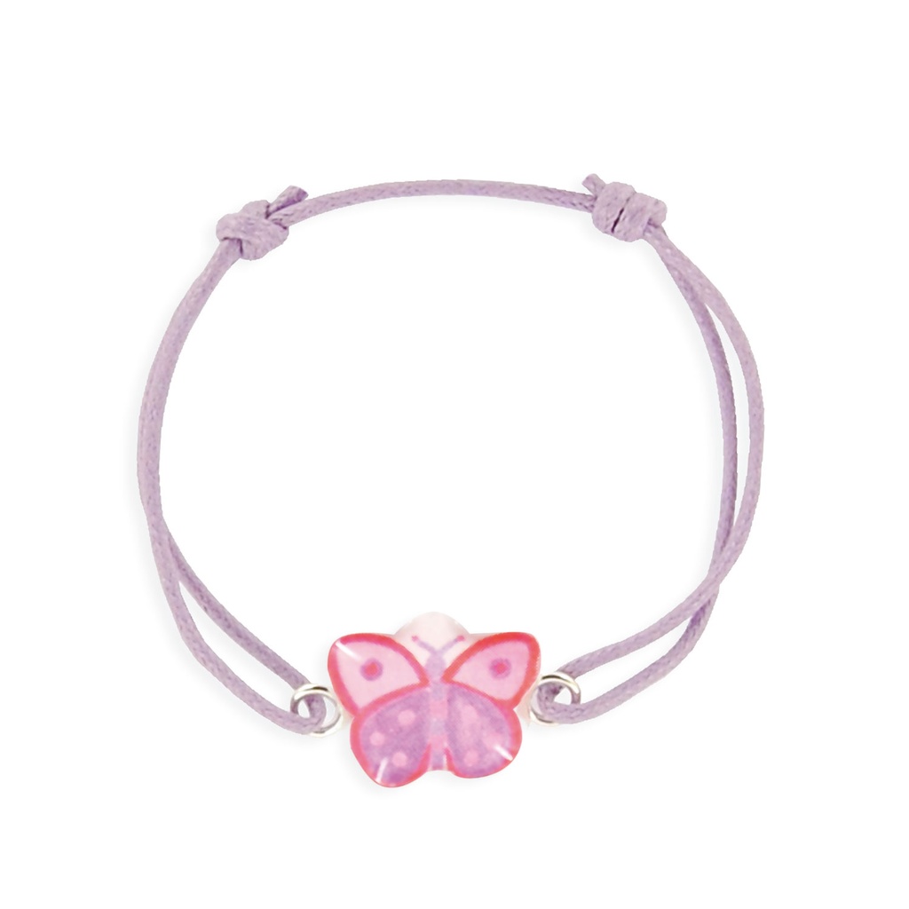 [RIBA-BRA-PAPI] Bracelet Lacet 'Papillon'  -  Ribambelle