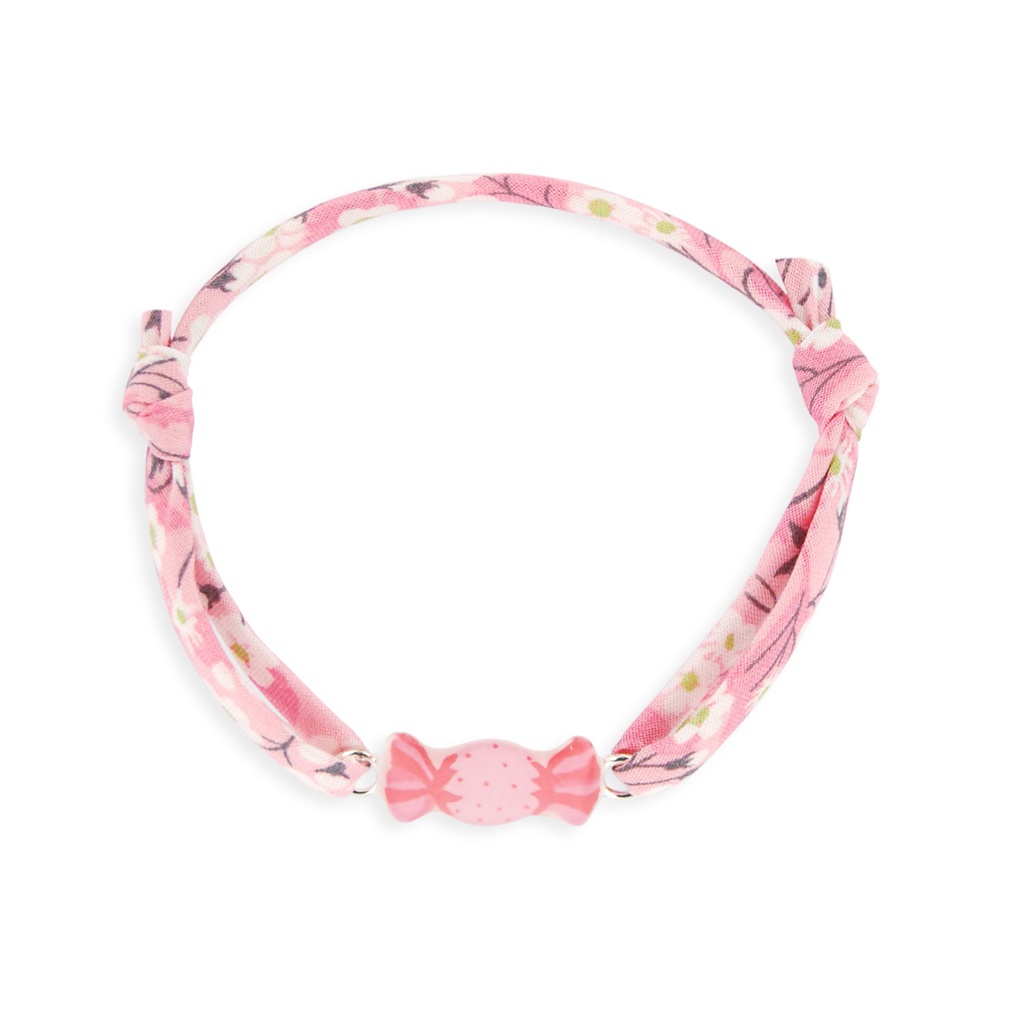 [RIBA-BRAL-BONB] Bracelet Liberty 'Bonbon'  -  Ribambelle