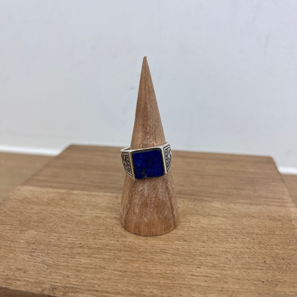 [BAAR-2805-56] Bague Touareg Argent 925 & Lapis Lazuli [2805]