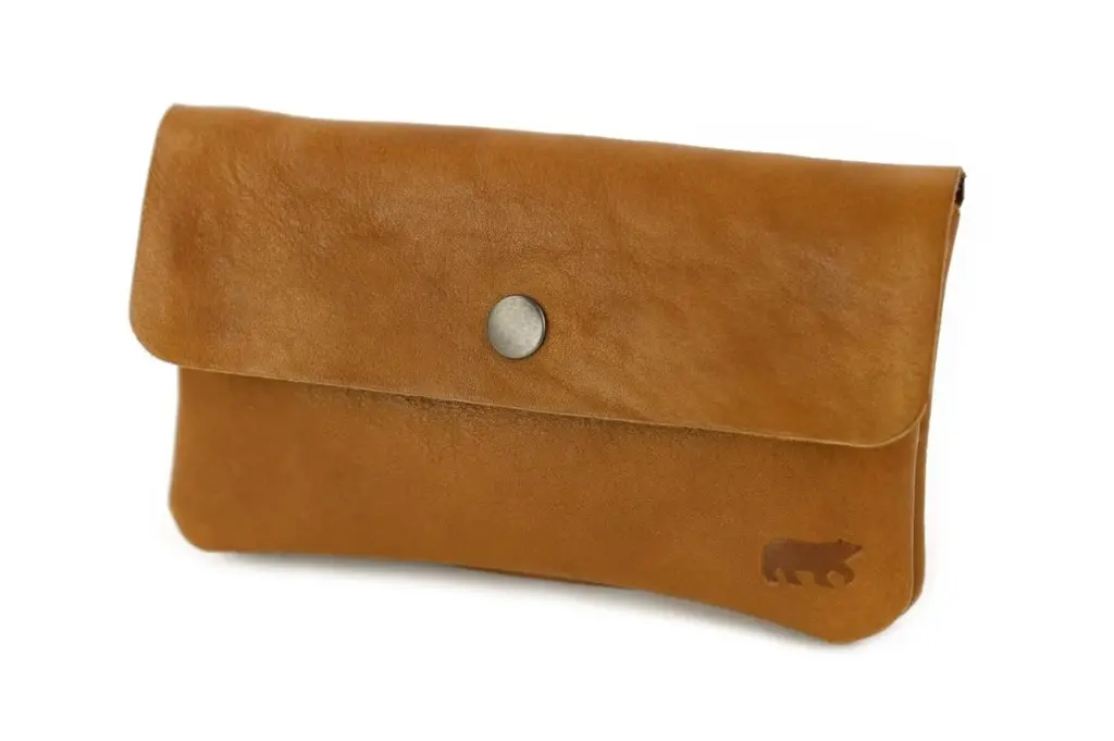 [BEAR-CP8076-COGNAC] Portefeuille 'Ivy' Cognac - Cuir - Bear Design