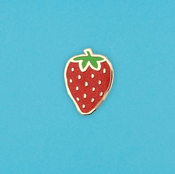 [COU-PINSFRAISE] Pin's 'Fraise' - Coucou Suzette