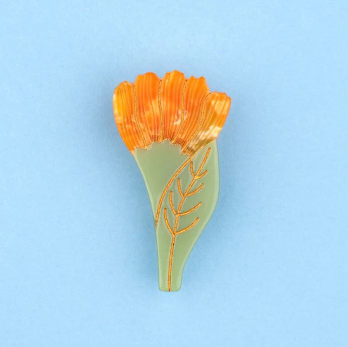 [COU-BARRETTECALENDULA] Barrette 'Calendula' - Coucou Suzette