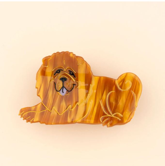 [COU-PINCECHOWCHOW] Pince à Cheveux 'Chowchow' - Coucou Suzette