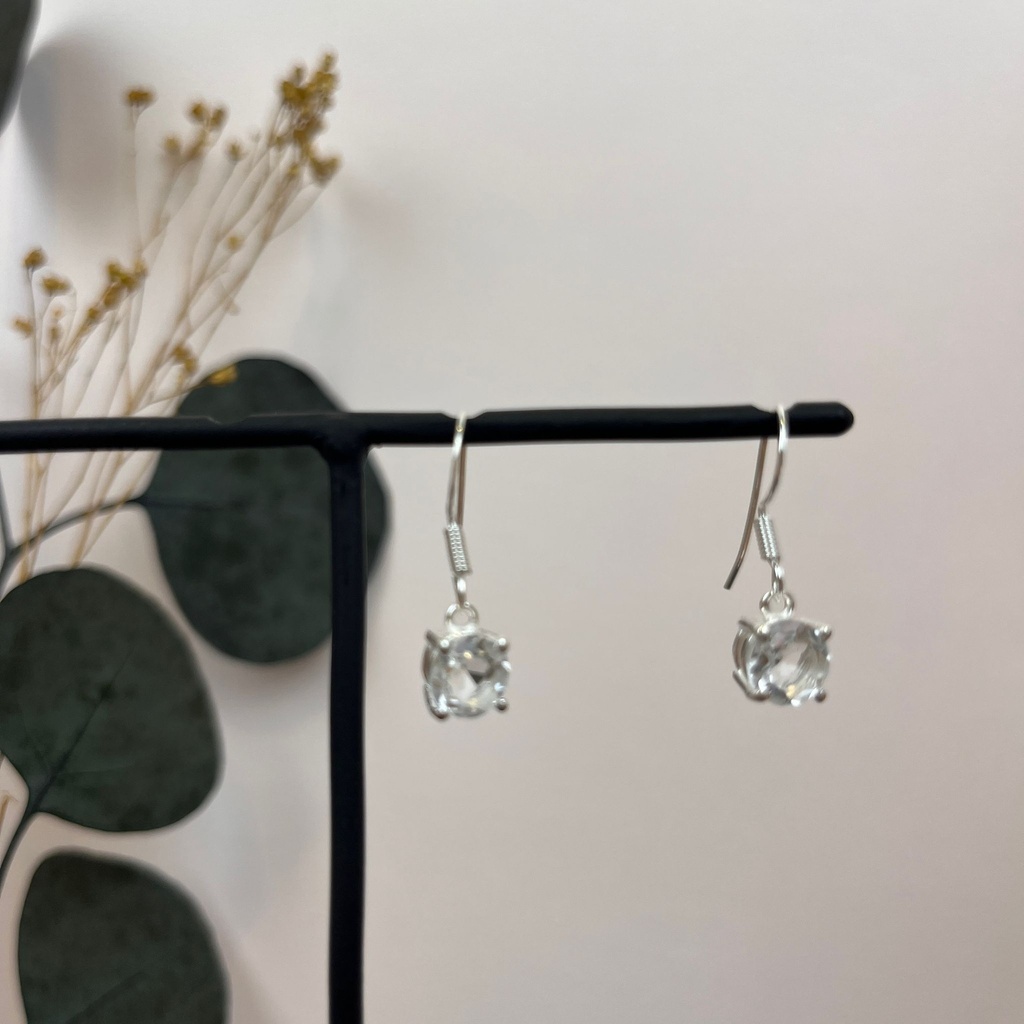[BOAR-1672] Boucles d'oreilles Argent 925 & Cristal [1672]
