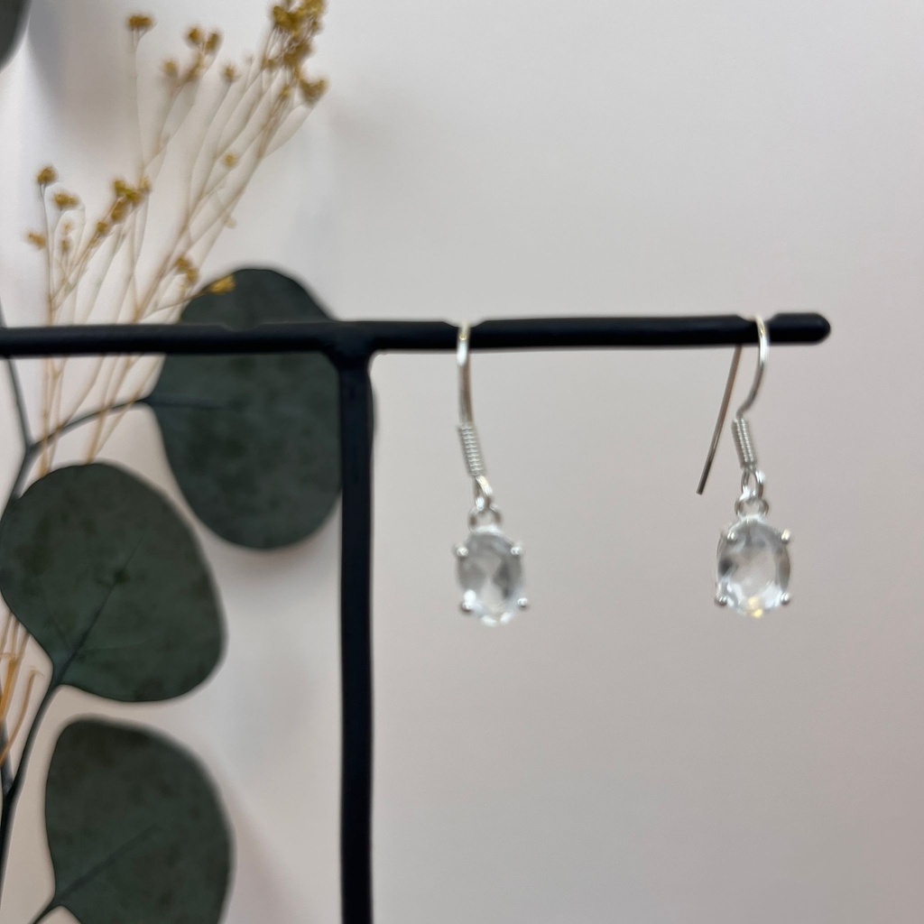 [BOAR-1674] Boucles d'oreilles Argent 925 & Cristal [1674]
