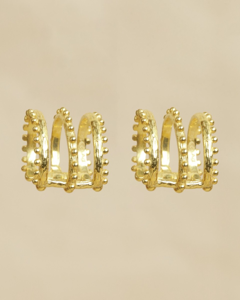 [MUJA-10552-GB] Earcuff à l'unité – Plaqué Or – Muja Juma