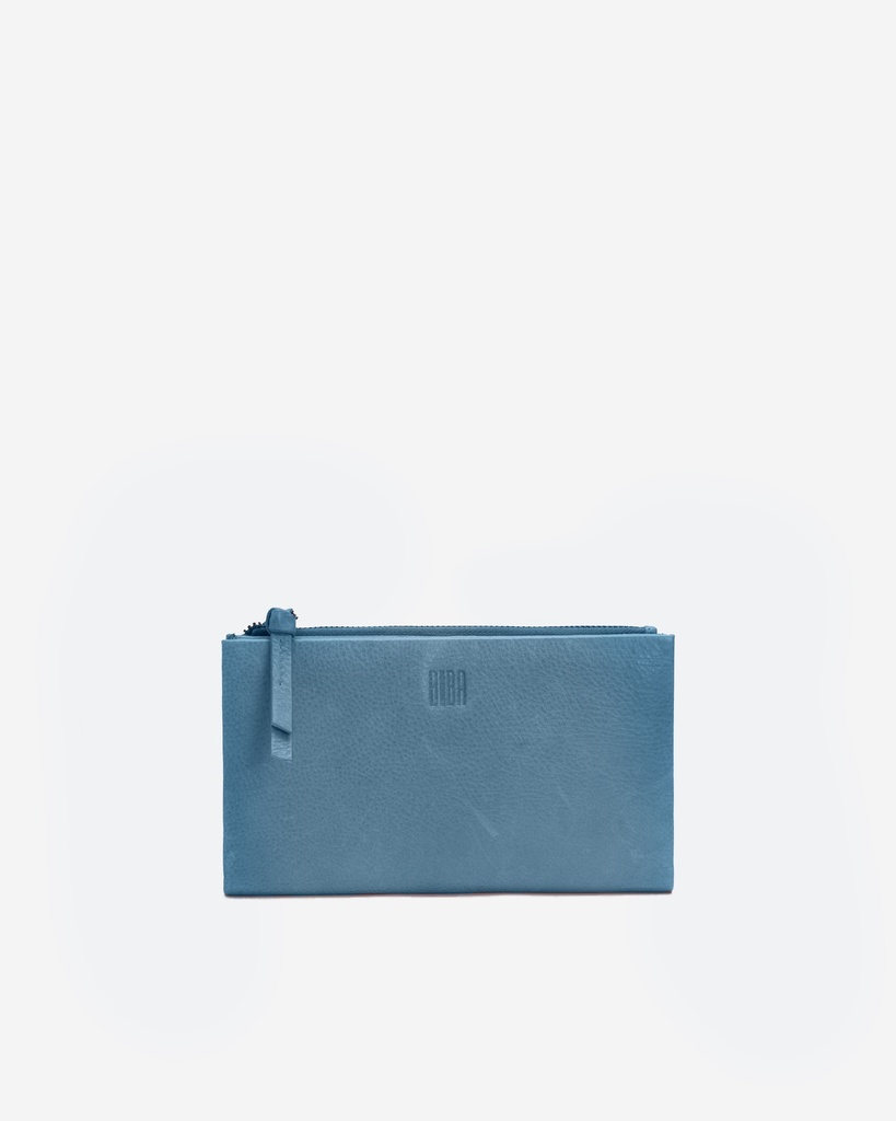 [BIBA-VAW2L-BLEU_PETROLE] Portefeuille 'Valley Winter' Bleu Pétrole - Biba