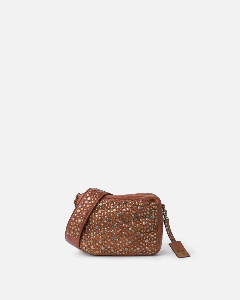 [BIBA-LOS1L-CAMEL] Sac en Bandoulière 'Lovington Stars' Camel - Biba
