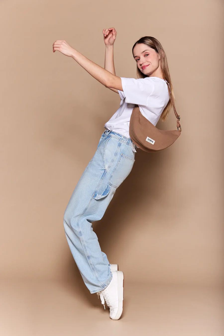 [HIND-7HINDANDR_C] Sac banane 'Andrea' Cannelle - Hindbag