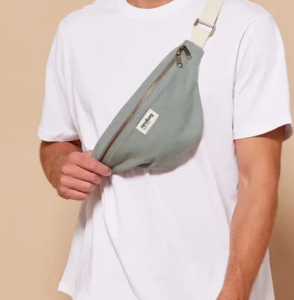 [HIND-7HINDOLI_S_M] Sac banane 'Olivia' Sauge Matelassé - Hindbag