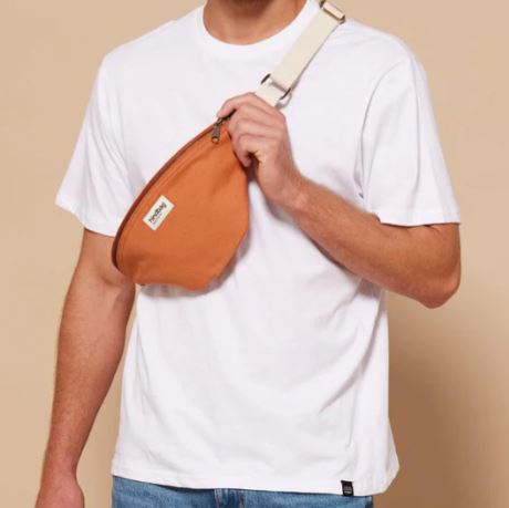 [HIND-7HINDOLI_SI] Sac banane 'Olivia' Sienne - Hindbag
