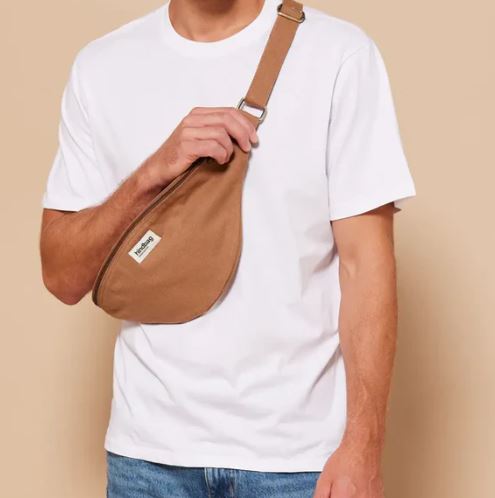 [HIND-7HINDSASHA_C] Sac banane 'Sasha' – Cannelle – Hindbag