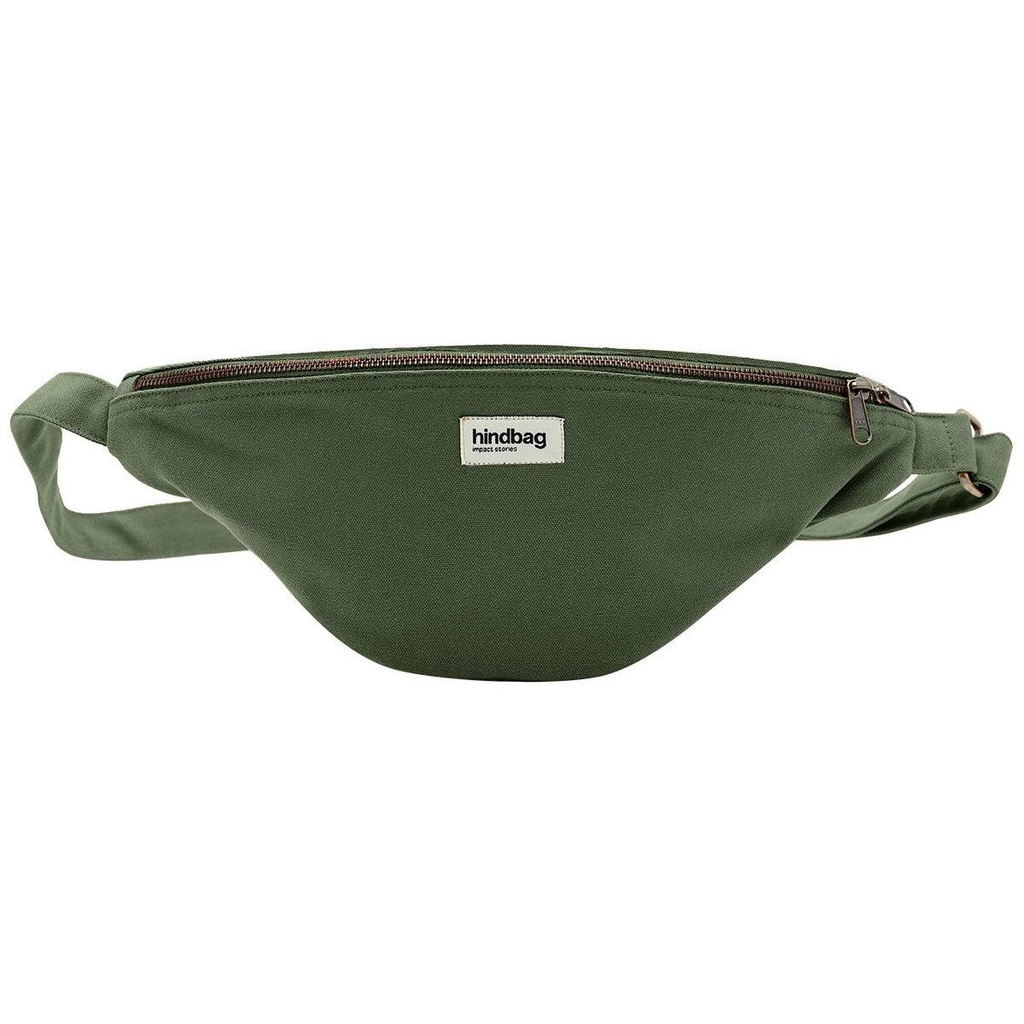 [HIND-7HINDSASHA_O] Sac banane 'Sasha' – Olive – Hindbag