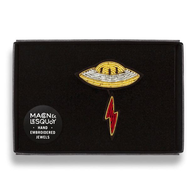 [LESQ-BRO-BB01OV] Broche 'Ovni' - Macon & Lesquoy