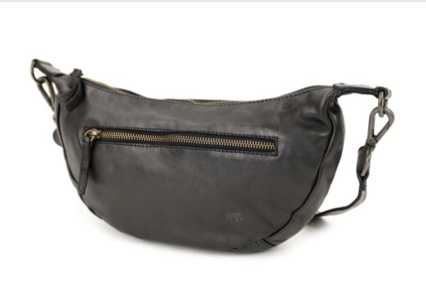 [BEAR-CL44895-BLACK] Sac en Bandoulière Noir - Cuir - Bear Design