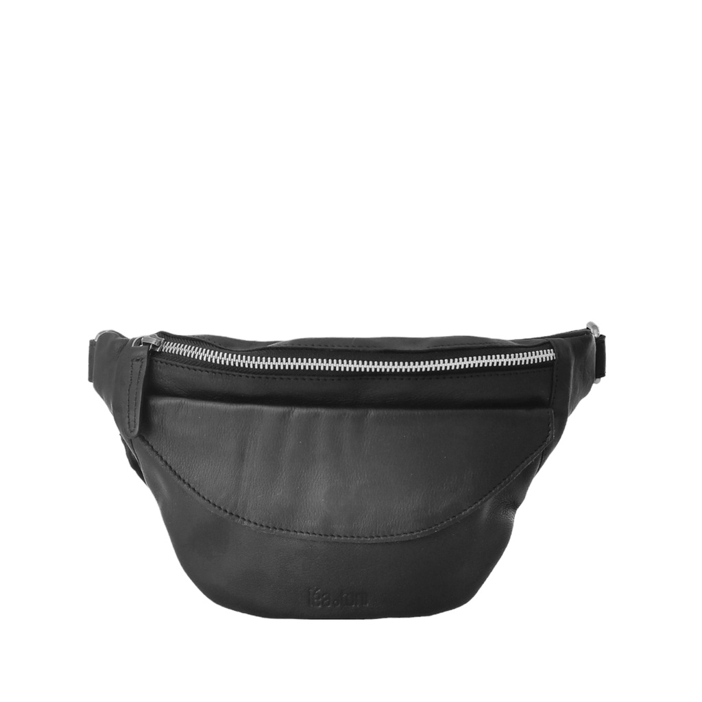 [LEA-JOAN-B-VPF-NOIR] Sac Banane 'Joan B' Noir - Léa Toni