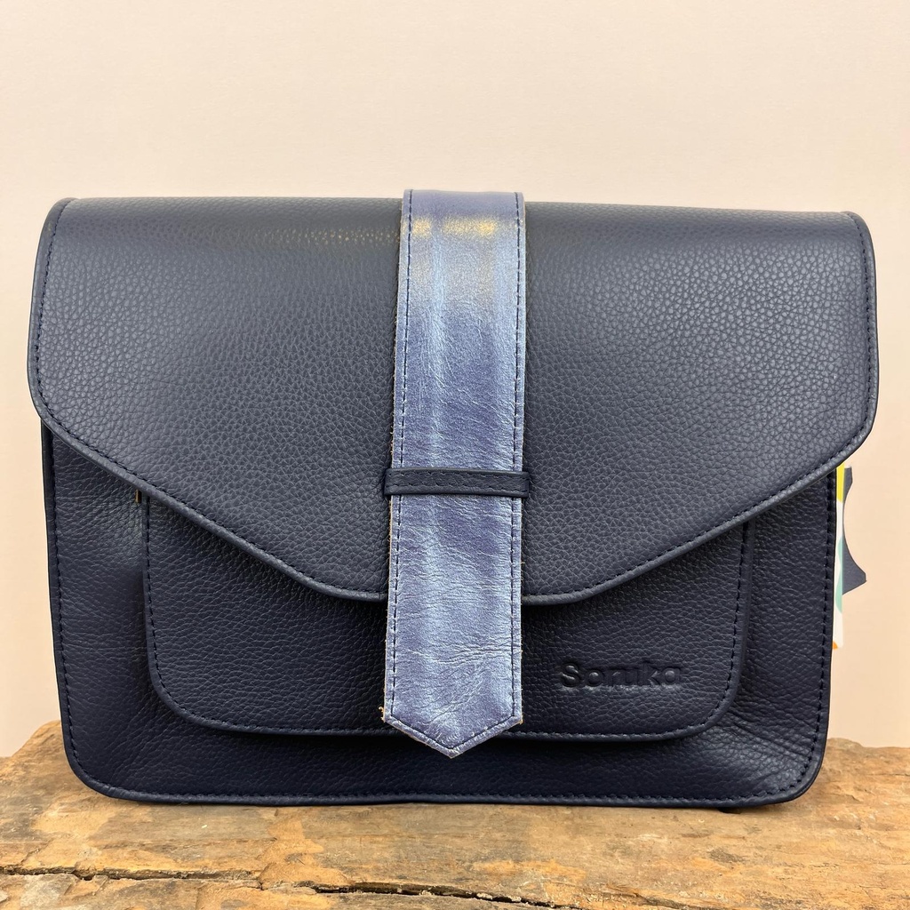 [SORU-81091-NOVA-01] Sac en Bandoulière à boucle réversible 'Nova' [01] - Soruka