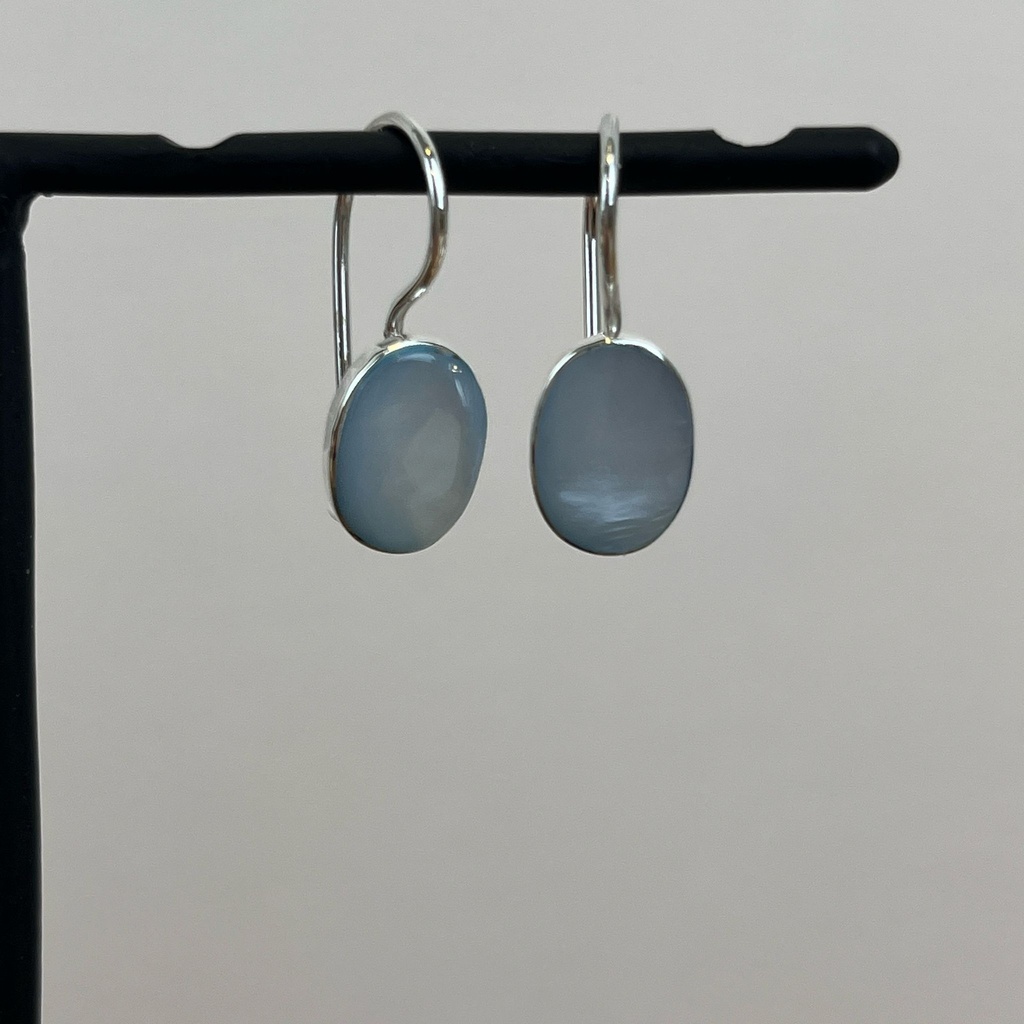 [BOAR-1724] Boucles d'oreilles Argent 925 - Nacre [1724]