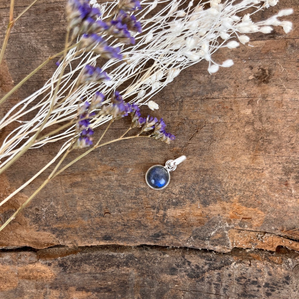 [PEAR-0637] Pendentif Argent 925 - Labradorite [0637]