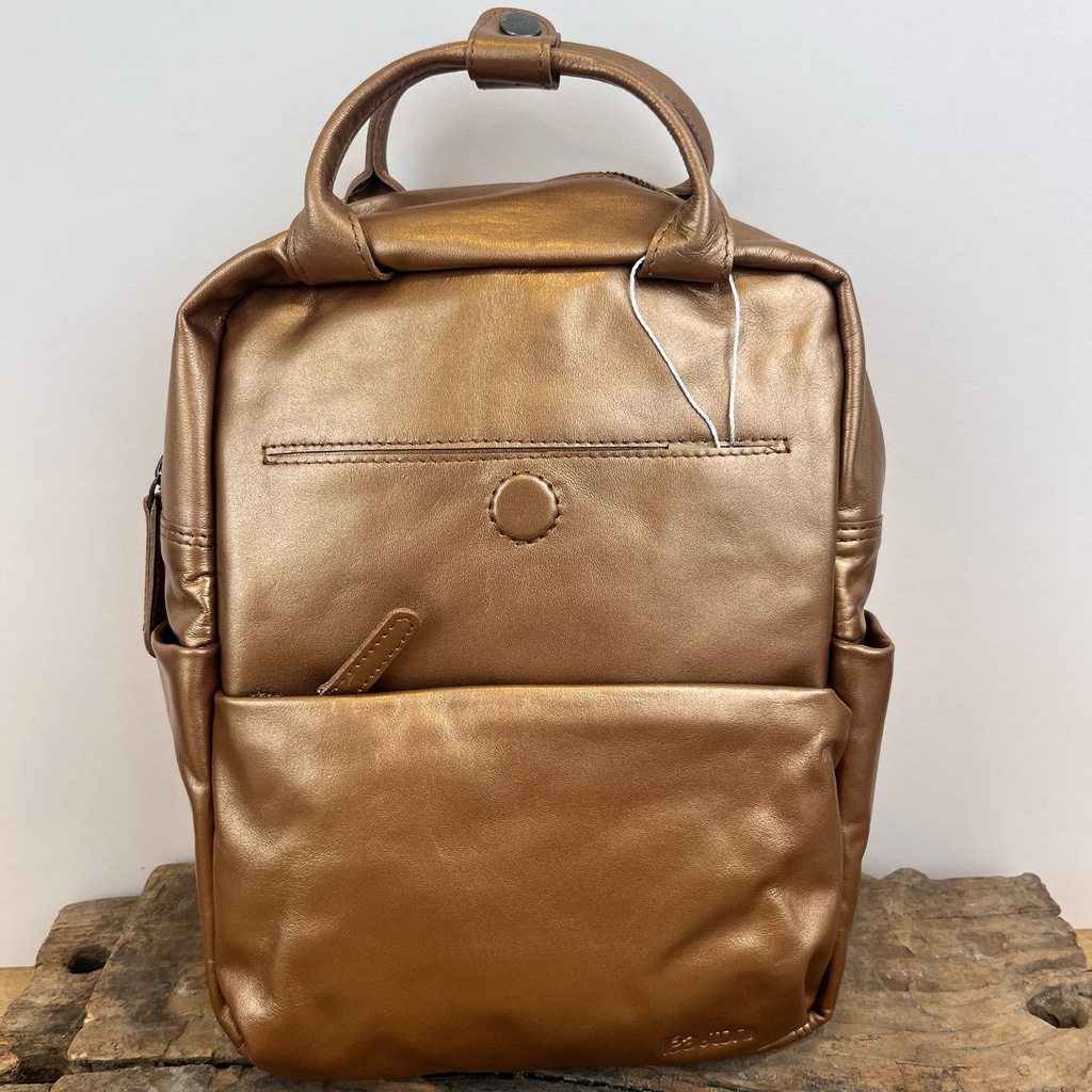 [LEA-GABRI_M-MTN-CUIV] Sac à dos 'Gabrielle M' Cuivré - Léa Toni