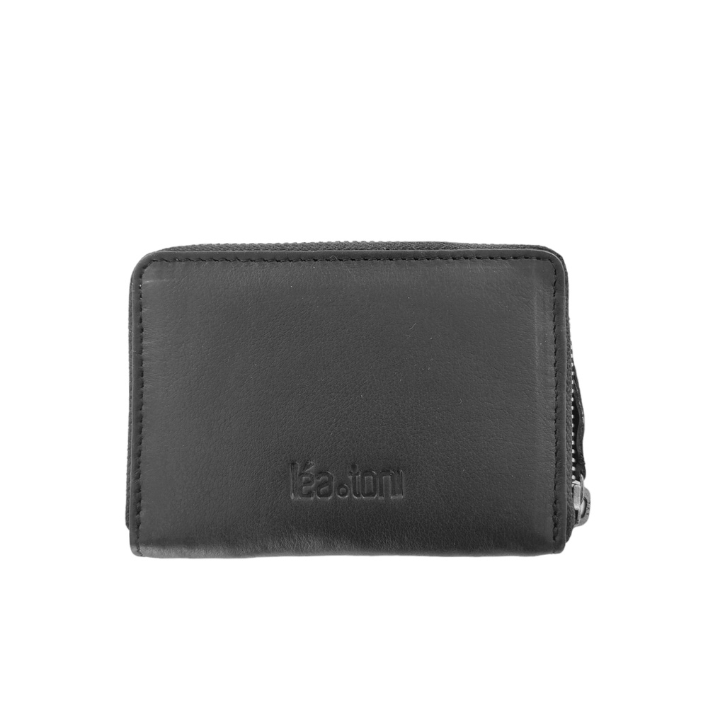 [LEA-ALYA-B-VPF-NOIR] Portefeuille 'Alya B' Noir - Léa Toni