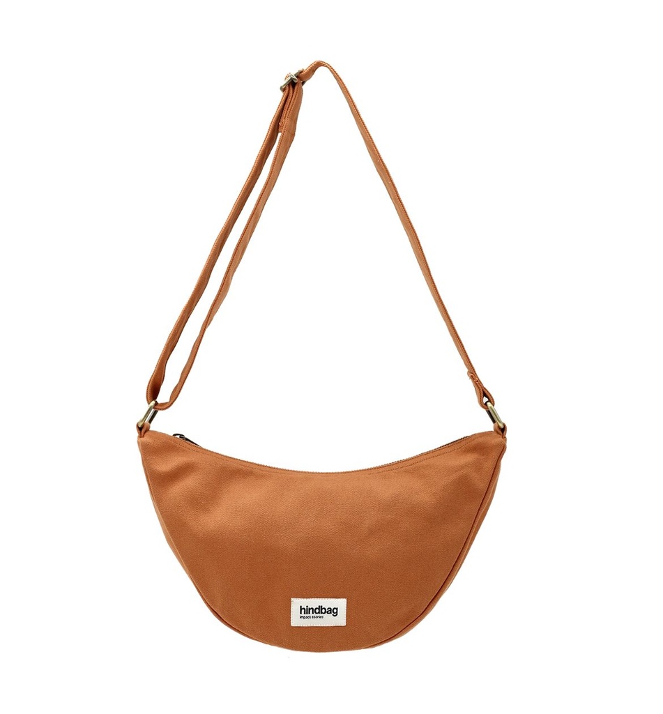 [HIND-7HINDANDR_SI] Sac banane 'Andrea' Sienne - Hindbag