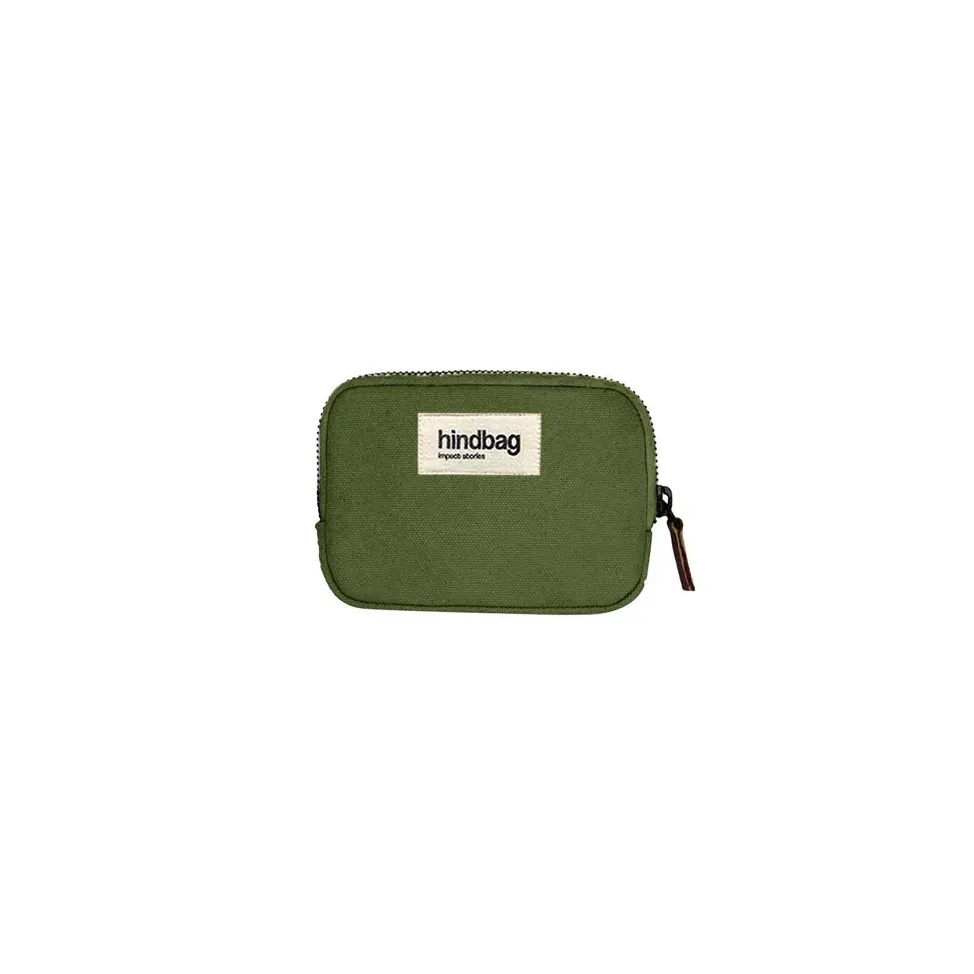 [HIND-7HINDLILI_O] Pochette 'Lili' – Olive – Hindbag