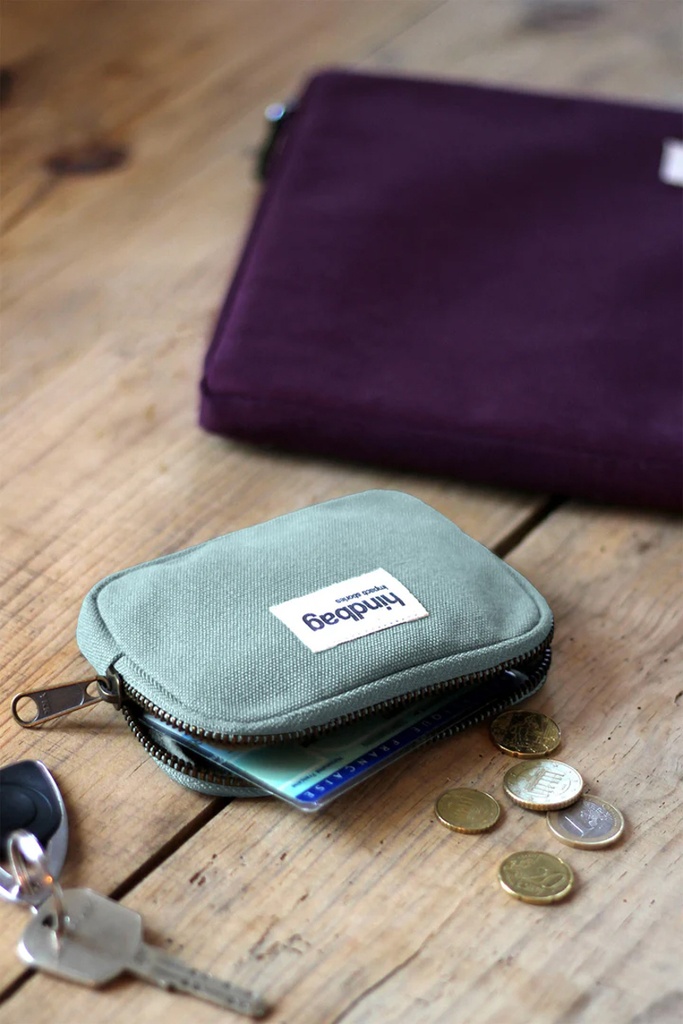 [HIND-7HINDLILI_S] Pochette 'Lili' Sauge - Hindbag
