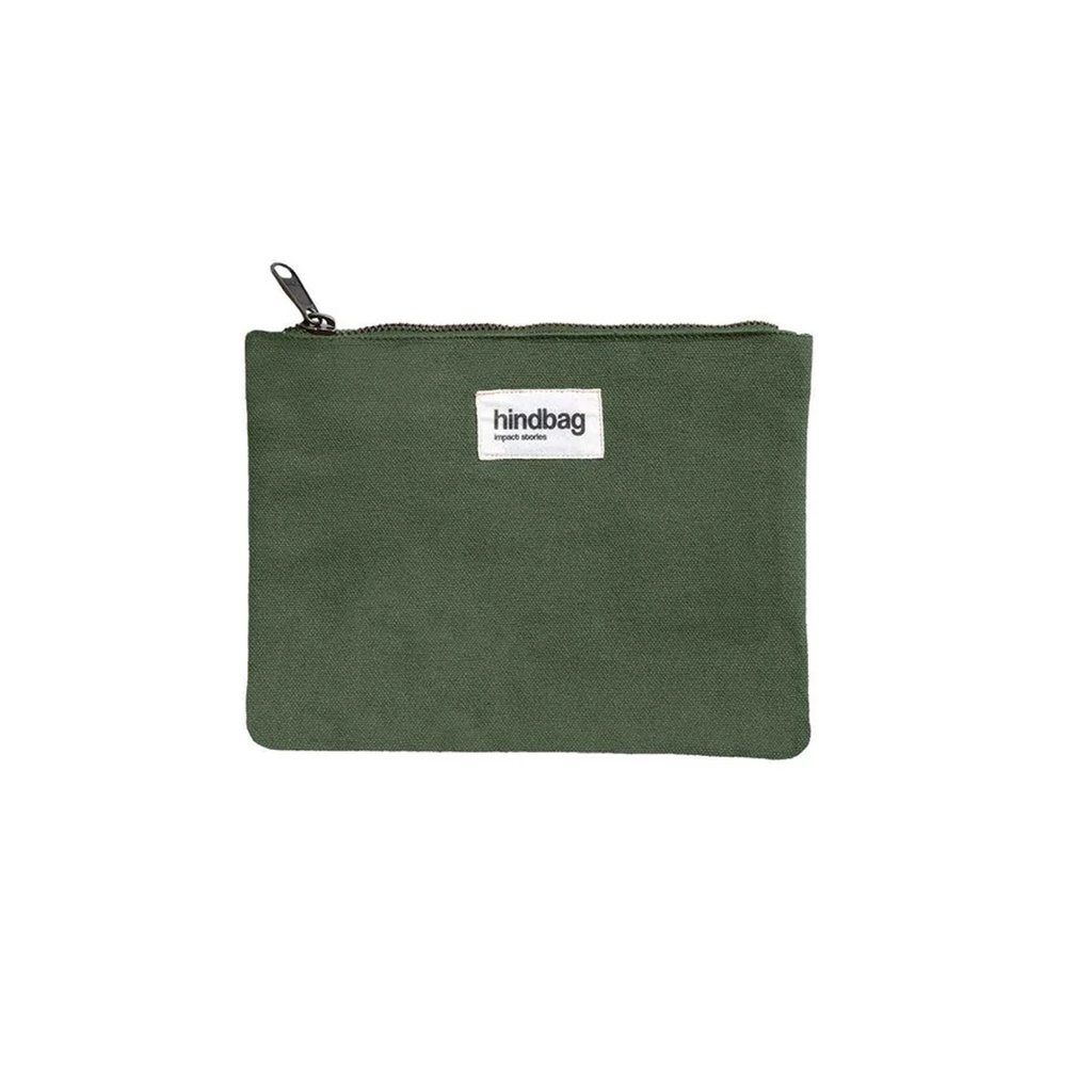 [HIND-7HINDLOU_O] Pochette 'Lou' Olive - Hindbag