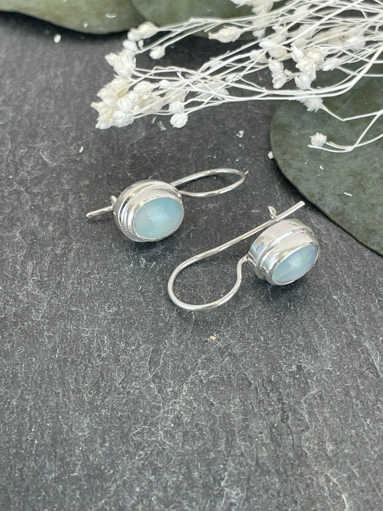 [BOAR-1910] Boucles d'oreilles Argent 925 - Opale [1910]