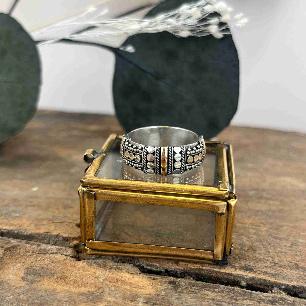 Bague Simple En Argent Massif 925 - Tour De Doigt 59 (taille 59) - Neuf Sans Emballage