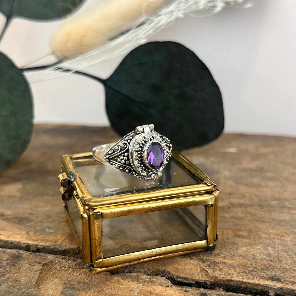[BAAR-3311-62] Bague Argent 925 - Améthyste [3311]